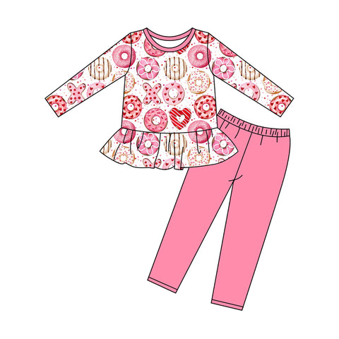 Preorder 10.01 MOQ 5 pcs GLP2848 Valentine's Day XOXO Girls Set