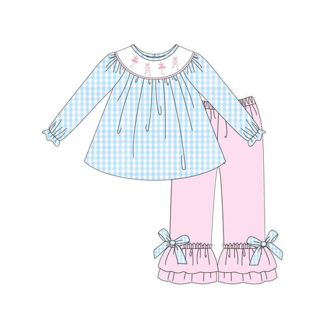 Preorder 10.17 MOQ 5 pcs GLP2925 Ballet Girl Pink Sky Blue Girls Set