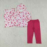 GLP3120 Valentine's Day Lips Pink 3 Pcs Girls Set
