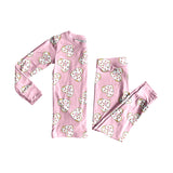 Preorder Samples GLP3245 Valentine's Day Donuts Pink Girls Pajamas Set
