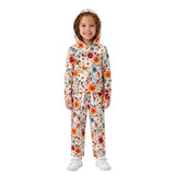 GLP3321 Fall Flower Girl's Hoodie Set