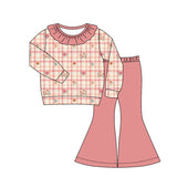 Preorder MOQ 5 Pcs Each Style Pumpkin Bows Flower Girls Outfits
