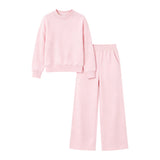 Preorder MOQ 5 pcs Each Solid Color Cotton Adult Women's Set