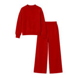 Preorder MOQ 5 pcs Each Solid Color Cotton Adult Women's Set