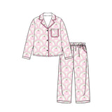 Preorder MOQ 5 pcs Each Solid Halloween Christmas Adult Women's Pajamas Set