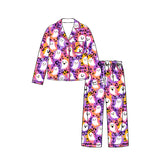 Preorder MOQ 5 pcs Each Solid Halloween Christmas Adult Women's Pajamas Set
