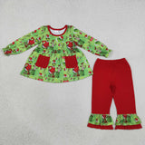 Christmas Santa Kids Sibling Matching Clothes