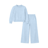 Preorder MOQ 5 Pcs Each Style Solid Color Cotton Colorful Girls Set