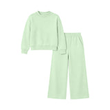 Preorder MOQ 5 Pcs Each Style Solid Color Cotton Colorful Girls Set