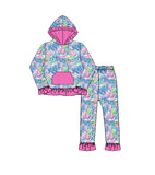 Preorder MOQ 5 Pcs Each Style Flower Hoodie Girls Outfits