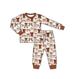 Preorder MOQ 5 pcs Each Style Fall Coquette Bows Kids Matching Clothes