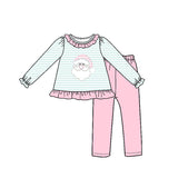 Preorder MOQ 5 pcs Each Style Christmas Santa Kids Matching Clothes