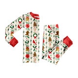 Preorder MOQ 5 Pcs Each Style Christmas Girls Pajamas Set