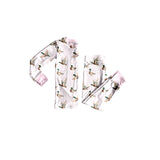 Preorder MOQ 5 pcs Each Style Mallard Ducks Pink Kids Matching Clothes