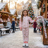 GLP3614 Christmas Gingerbread Bows Cute Girls Hoodie Outfits