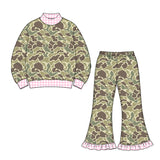 Preorder MOQ 5 pcs Each Style Camo Girls Set Kids Matching Clothes-2026.8.21