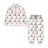 Preorder MOQ 5 pcs Each Style Duck Print Boys Set Kids Matching Clothes-2026.8.26