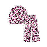 Preorder MOQ 5 pcs Each Style Valentine's Day Love Leopard Rose Red Mommy and Me Matching Clothes