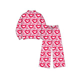 Preorder MOQ 5 pcs Each Style Valentine's Day Love Middle Neckline Kids Matching Clothes