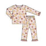 Preorder MOQ 5 pcs Each Style Valentine's Day Lollipop Love Pajamas Kids Matching Clothes