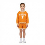 GLS0163 Vinyl School Team TENNESSEE Girls Shorts Set