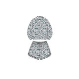 Preorder MOQ 5 pcs Each Hunting Camo Middle Neckline Yoga Girls Clothes