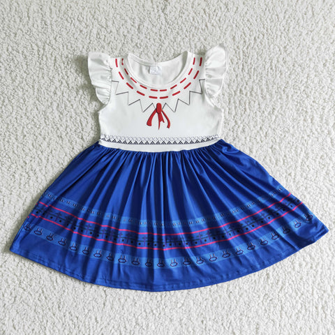 SALE GSD0005 Blue Girl Dress