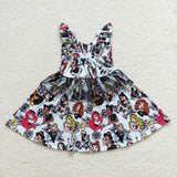 GSD0460 Cartoon Princess Tulle Girl's Dress