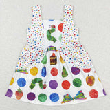 GSD0545 Caterpillar Colorful Girl's Dress