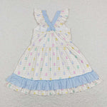 GSD0582 Easter Bunny Egg Girl's Dress