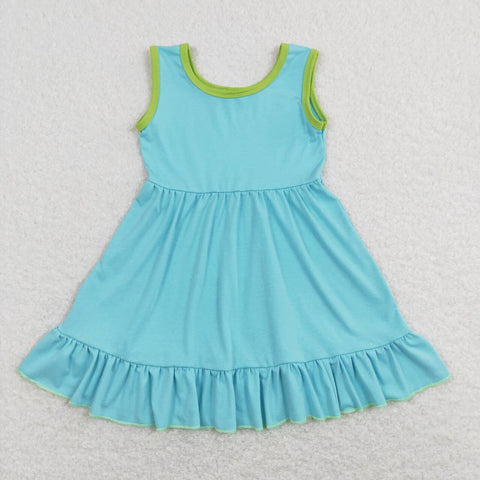 GSD0657 Sky Blue Girl's Dress