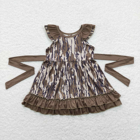 US Warehouse GSD0782 Hunting Camo Girls Dress