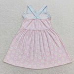 GSD0910 Daisy Pink Girls Dress
