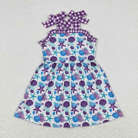 GSD0913 Seastar Shellfish Girls Dress