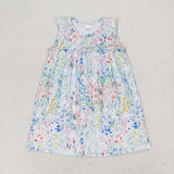 GSD0967 Flower Ruffle Girls Dress