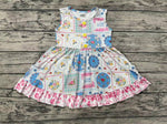 GSD1000 Flower Floral Girls Dress