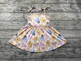 GSD1019 Cartoon Honey Bear Girls Dress