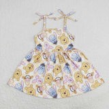 GSD1019 Cartoon Honey Bear Girls Dress