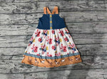 GSD1035 Flower Horse Girls Dress
