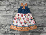 GSD1035 Flower Horse Girls Dress