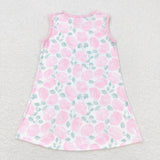 GSD1045 Flower Rose Pink Girls Dress