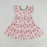 GSD1087 Strawberry Pink Girls Dress