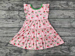 GSD1087 Strawberry Pink Girls Dress