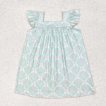 GSD1112 Flower Pink Girls Dress