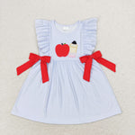 GSD1143 Back To School ABC Apple Girls Dress