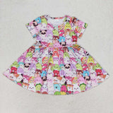 GSD1193 Cartoon Baby Girls Dress