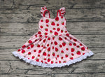 GSD1273 Strawberry Pink Red Girls Dress