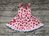 GSD1273 Strawberry Pink Red Girls Dress