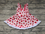 GSD1273 Strawberry Pink Red Girls Dress