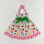 GSD1344 Christmas Gingerbread Girls Dress